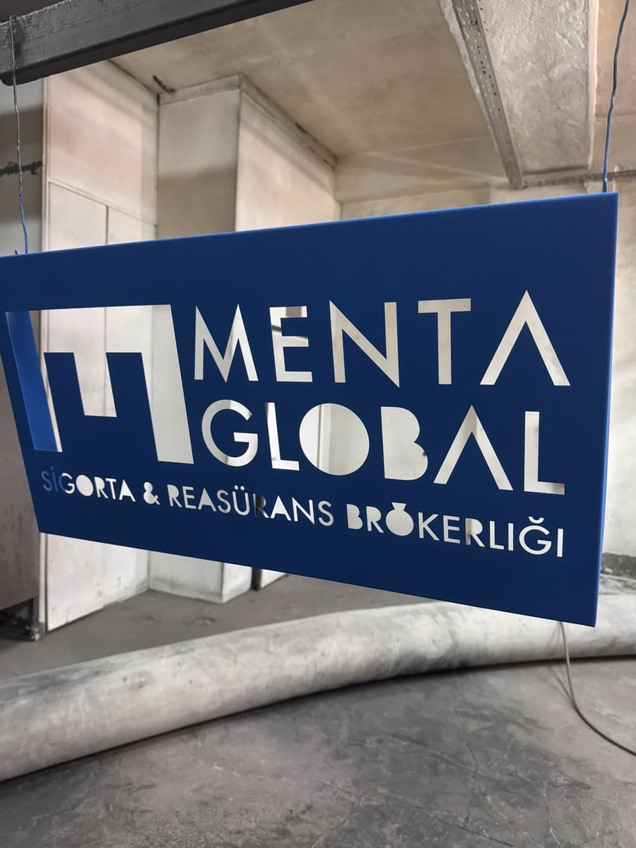 Reklam Panosu Toz Boyama Ankara - Proje 9