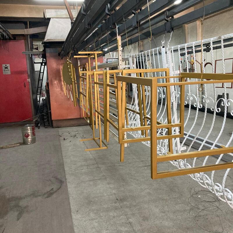 İç Mekan Dekorasyon Ürünleri Elektrostatik Toz Boyama